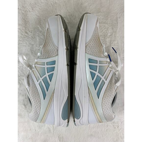 New Balance 847 V2 Women’s White–Teal Walking Shoes Size 9 - Picture 4 of 8
